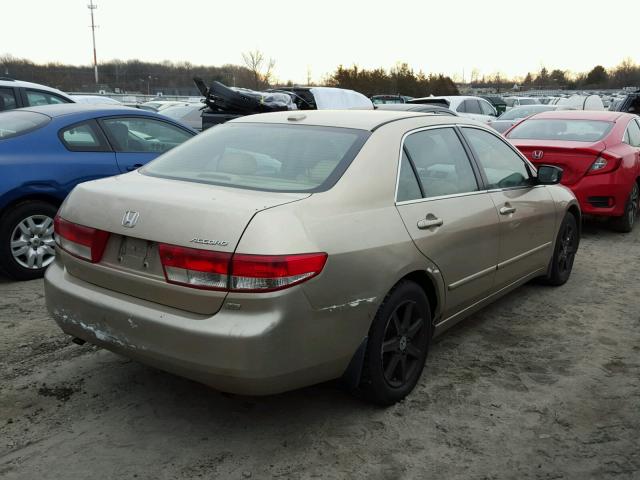 1HGCM66524A004902 - 2004 HONDA ACCORD EX GOLD photo 4