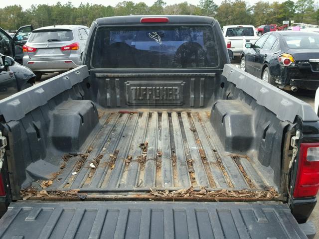 1FTYR10U81PB74277 - 2001 FORD RANGER BLACK photo 6