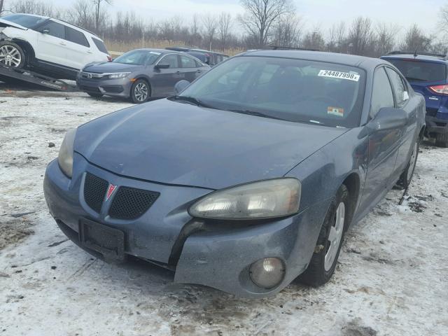 2G2WP552X61268987 - 2006 PONTIAC GRAND PRIX GRAY photo 2