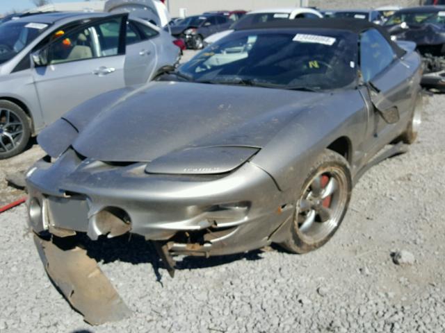 2G2FV32G6Y2148451 - 2000 PONTIAC FIREBIRD T GRAY photo 2