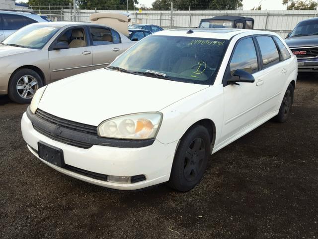 1G1ZU64824F248678 - 2004 CHEVROLET MALIBU MAX WHITE photo 2