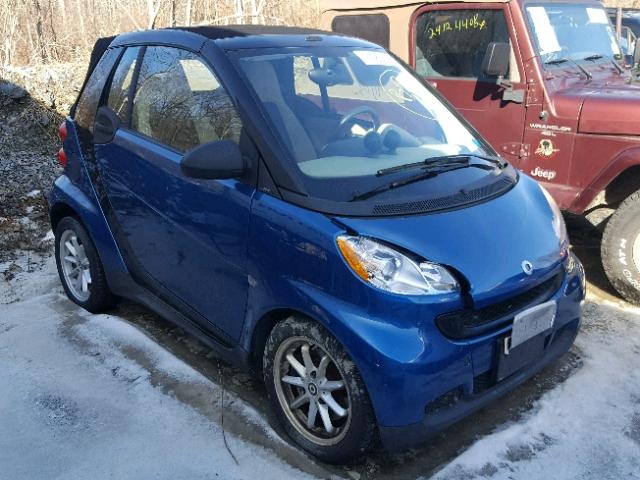 WMEEK31X08K149300 - 2008 SMART FORTWO PAS BLUE photo 1