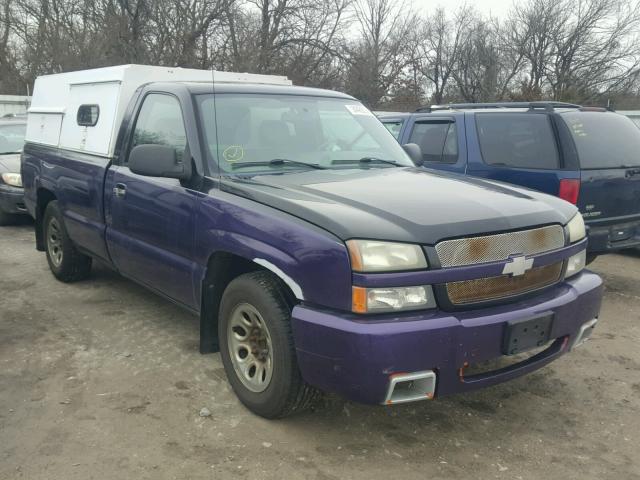 1GCEC14V85Z175785 - 2005 CHEVROLET SILVERADO TWO TONE photo 1