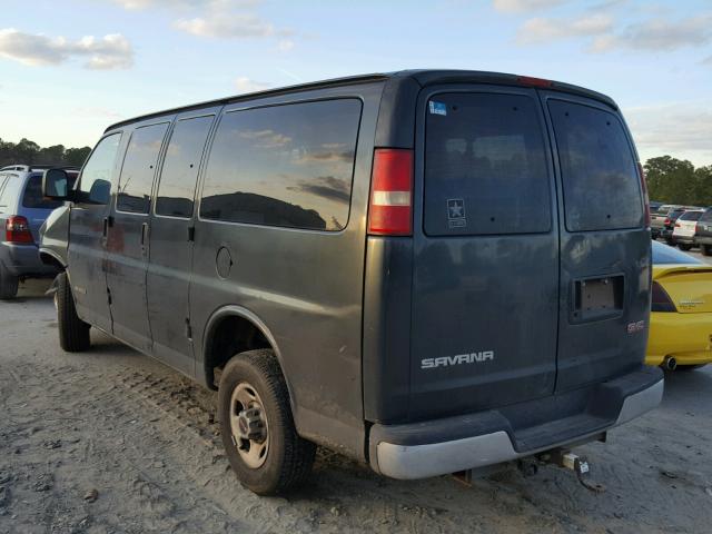 1GJGG25U741149287 - 2004 GMC SAVANA G25 CHARCOAL photo 3