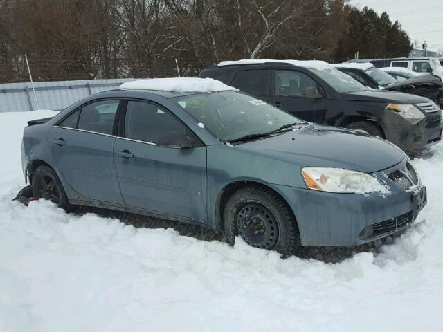 1G2ZG57B794186170 - 2009 PONTIAC G6 GREEN photo 1