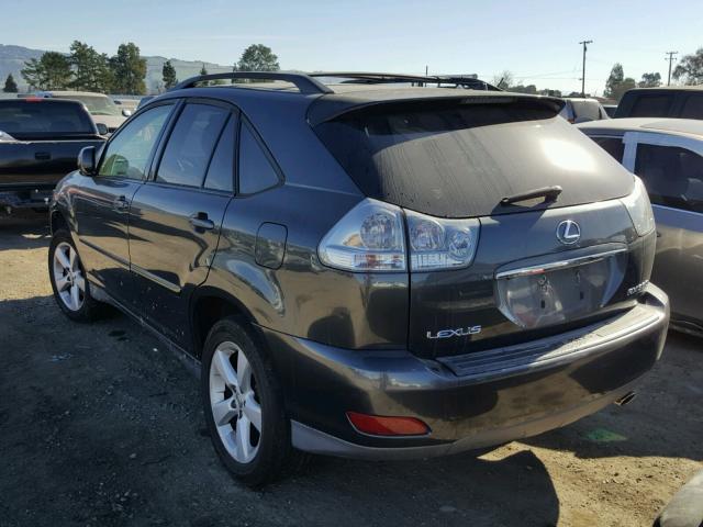 JTJGA31U060065208 - 2006 LEXUS RX 330 BLACK photo 3