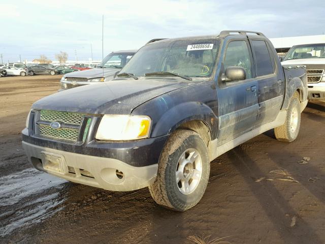 1FMZU77EX1UB78560 - 2001 FORD EXPLORER S BLUE photo 2