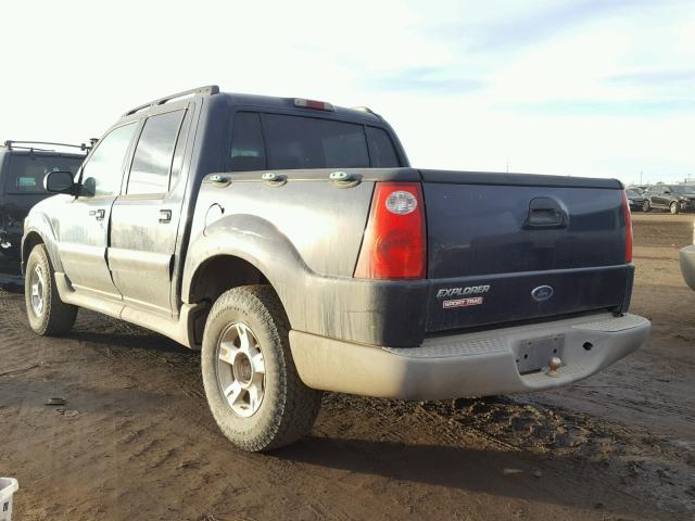 1FMZU77EX1UB78560 - 2001 FORD EXPLORER S BLUE photo 3