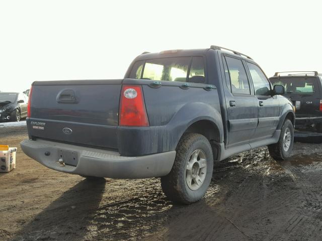 1FMZU77EX1UB78560 - 2001 FORD EXPLORER S BLUE photo 4