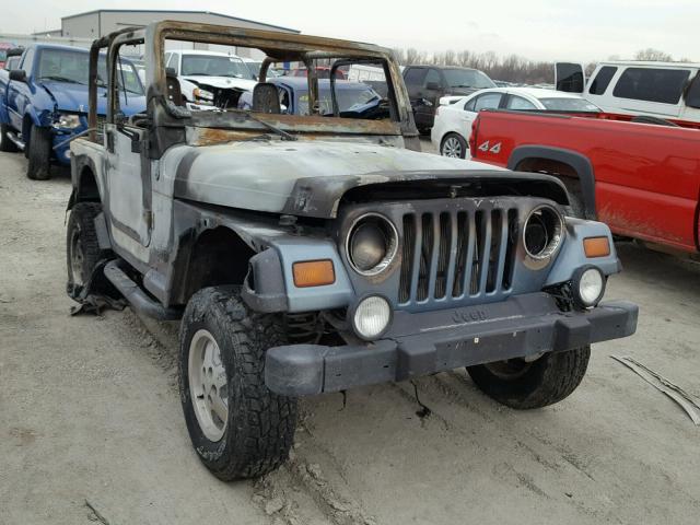 1J4FY19SXWP707145 - 1998 JEEP WRANGLER / BURN photo 1