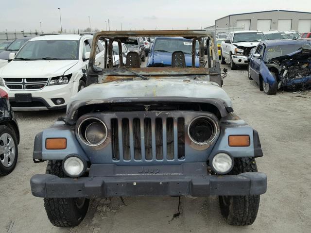 1J4FY19SXWP707145 - 1998 JEEP WRANGLER / BURN photo 10