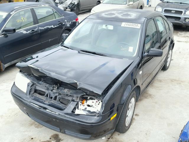 3VWRK69M73M198049 - 2003 VOLKSWAGEN JETTA GL BLACK photo 2