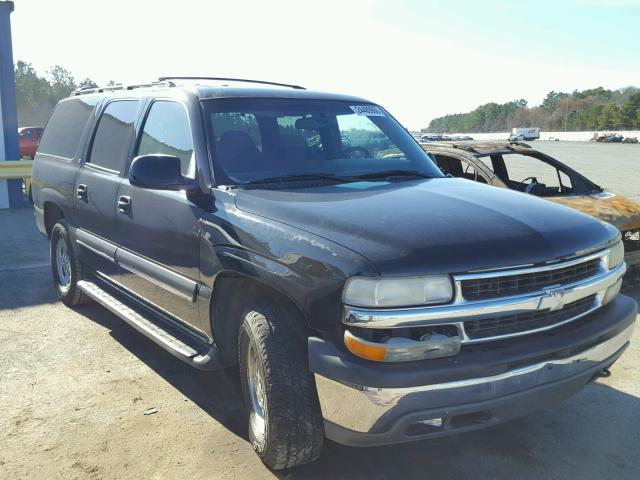 3GNEC16T61G221269 - 2001 CHEVROLET SUBURBAN C BLACK photo 1