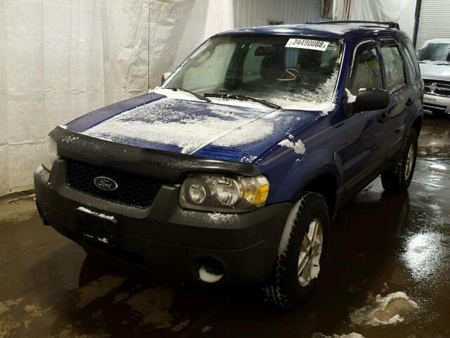 1FMYU92Z15KD28557 - 2005 FORD ESCAPE XLS BLUE photo 2