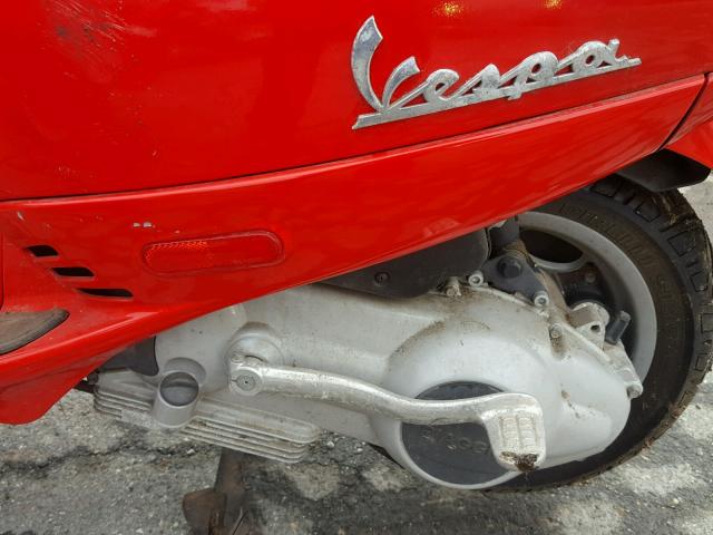 ZAPM198F135009100 - 2003 VESPA M198F RED photo 7