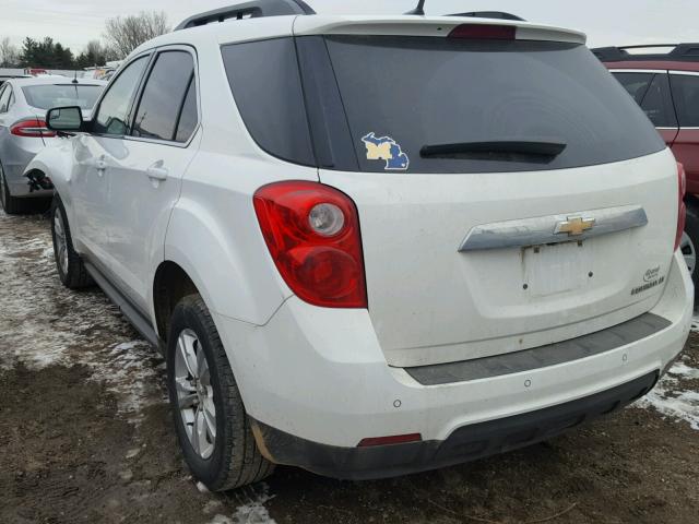 2GNALPEK9D6106420 - 2013 CHEVROLET EQUINOX LT WHITE photo 3