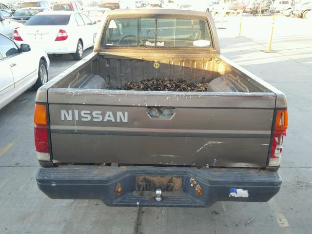 JN6ND11Y2GW004012 - 1986 NISSAN D21 SHORT BROWN photo 6