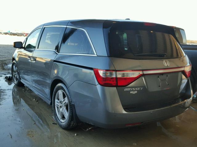 5FNRL5H93CB089857 - 2012 HONDA ODYSSEY TO GRAY photo 3