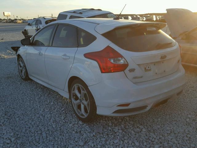 1FADP3L91EL316642 - 2014 FORD FOCUS ST WHITE photo 3