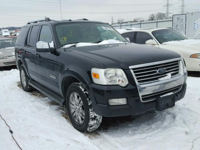 1FMEU75E87UB79281 - 2007 FORD EXPLORER L BLACK photo 1