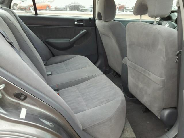2HGES26754H601598 - 2004 HONDA CIVIC EX 灰色 照片 6