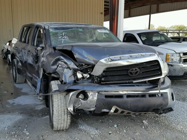 5TFEV54198X059462 - 2008 TOYOTA TUNDRA CRE CHARCOAL photo 1