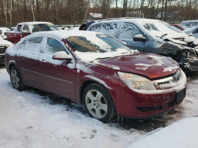 1G8ZS57N18F116083 - 2008 SATURN AURA MAROON photo 1