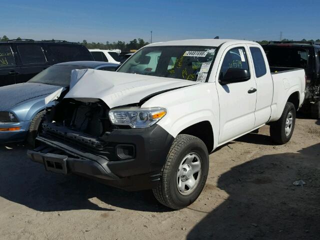 5TFRX5GN3GX063726 - 2016 TOYOTA TACOMA ACC WHITE photo 2