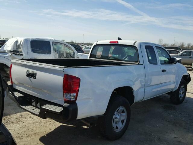 5TFRX5GN3GX063726 - 2016 TOYOTA TACOMA ACC WHITE photo 4