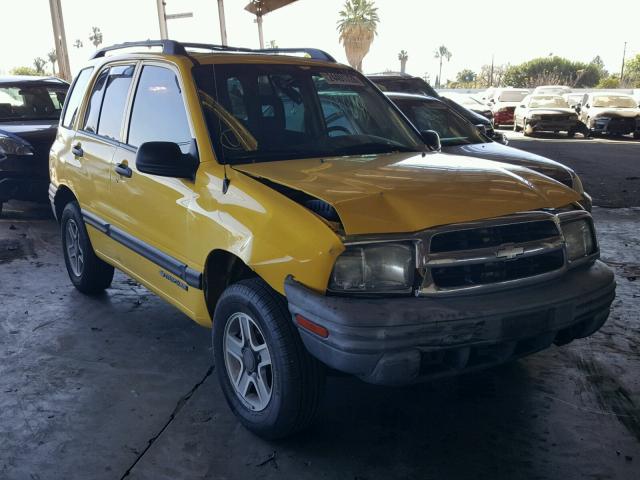 2CNBJ134346916996 - 2004 CHEVROLET TRACKER YELLOW photo 1