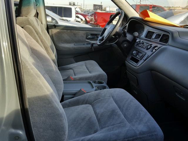 2HKRL18642H506045 - 2002 HONDA ODYSSEY EX GRAY photo 5