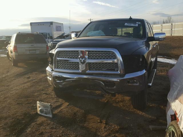 3C6UR5FL9HG645475 - 2017 RAM 2500 LARAM BLACK photo 2