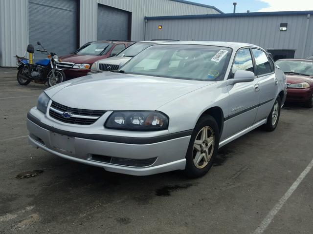 2G1WH55K539167533 - 2003 CHEVROLET IMPALA LS GRAY photo 2