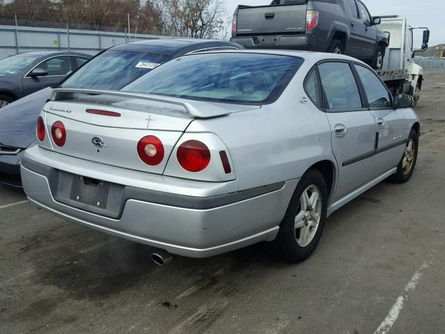 2G1WH55K539167533 - 2003 CHEVROLET IMPALA LS GRAY photo 4