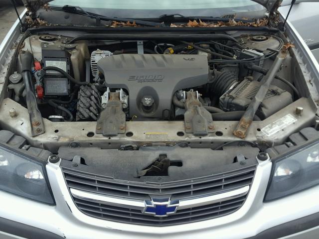 2G1WH55K539167533 - 2003 CHEVROLET IMPALA LS GRAY photo 7