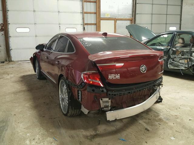1G4ZP5SS9HU151546 - 2017 BUICK LACROSSE E 红色 照片 3