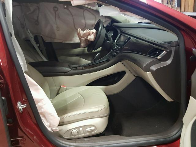 1G4ZP5SS9HU151546 - 2017 BUICK LACROSSE E 红色 照片 5