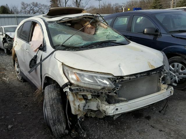 5J6RM4H50GL076601 - 2016 HONDA CR-V EX WHITE photo 1