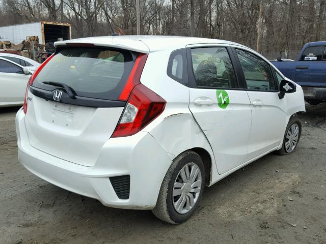 JHMGK5H56HS021780 - 2017 HONDA FIT LX أبيض صورة 4