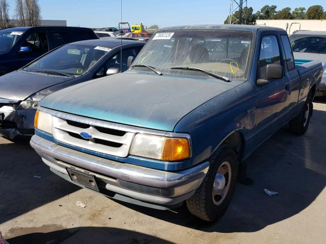 1FTCR14U1SPA95006 - 1995 FORD RANGER SUP GREEN photo 2