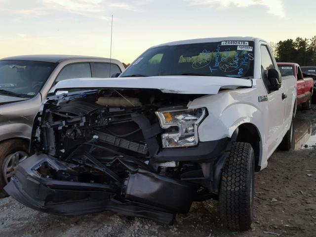 1FTMF1C8XHKD61193 - 2017 FORD F150 WHITE photo 2