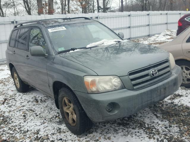 JTEGD21AX60144455 - 2006 TOYOTA HIGHLANDER GRAY photo 1