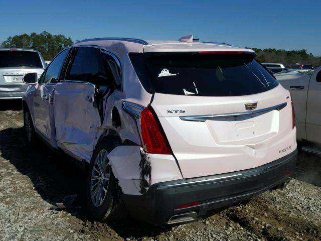 1GYKNCRS9JZ134500 - 2018 CADILLAC XT5 LUXURY PINK photo 3