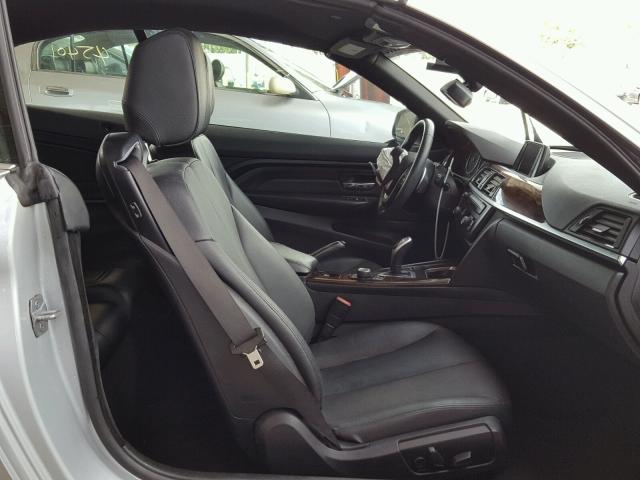 WBA3V5C58FP751508 - 2015 BMW 428 I ლურჯი ფოტო 5