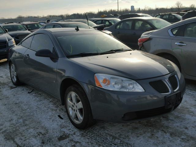 1G2ZH17NX94142938 - 2009 PONTIAC G6 GT GRAY photo 1