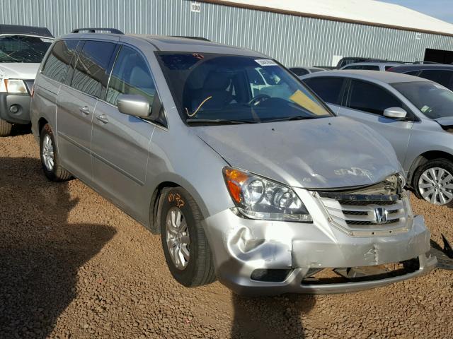 5FNRL38678B109481 - 2008 HONDA ODYSSEY EX SILVER photo 1