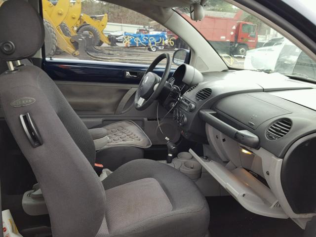 3VWCD21C03M423780 - 2003 VOLKSWAGEN NEW BEETLE 蓝色 照片 6