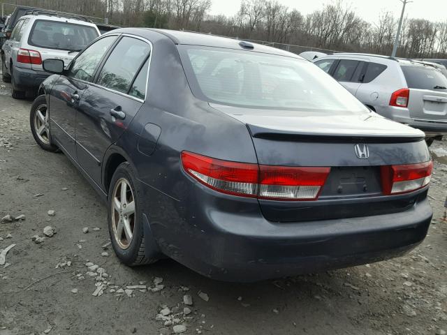 1HGCM56704A040731 - 2004 HONDA ACCORD EX GRAY photo 3