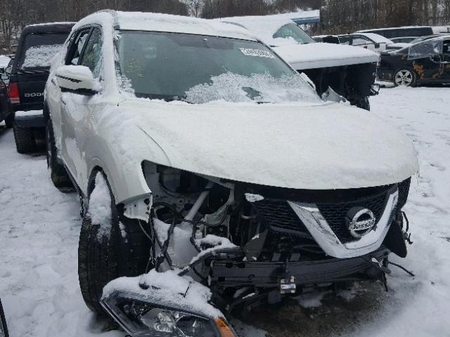 5N1AT2MV0GC755831 - 2016 NISSAN ROGUE S WHITE photo 1