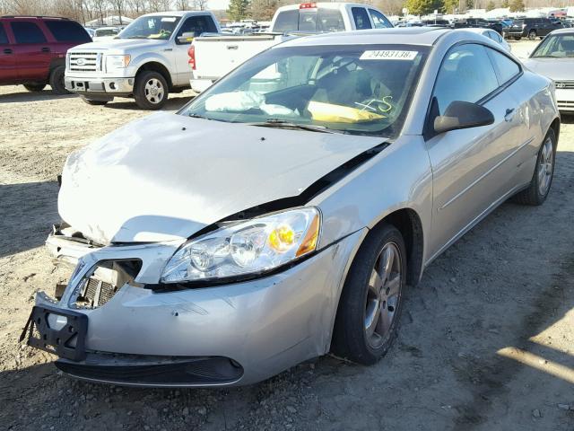 1G2ZH158564143732 - 2006 PONTIAC G6 GT SILVER photo 2